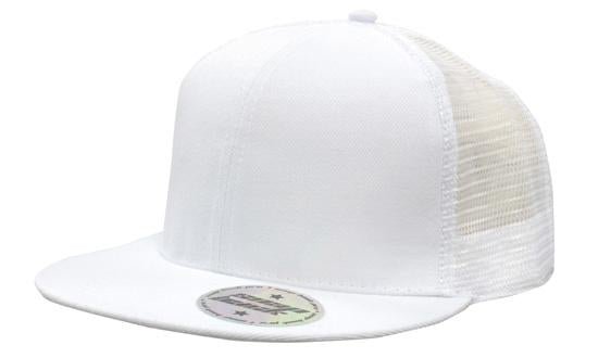 Premium American Twill with Mesh Back & Snap Back Pro Styling - madhats.com.au