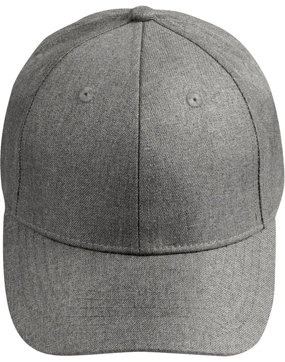 Premium Heather Polyester Baseball Cap - madhats.com.au