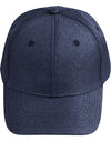 Premium Heather Polyester Baseball Cap - madhats.com.au