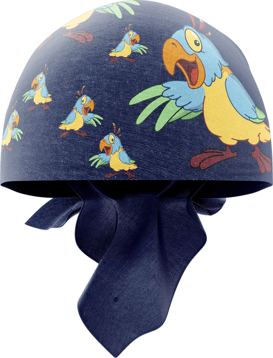 Psycho Parrot Bandannas - madhats.com.au