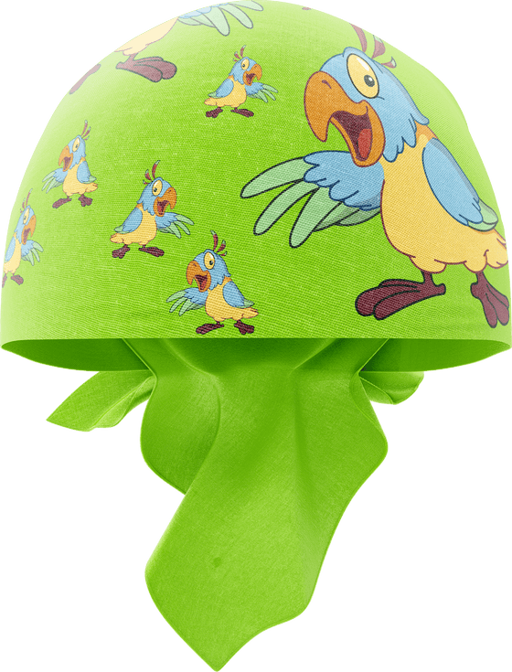 Psycho Parrot Bandannas - madhats.com.au