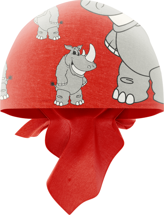 Racy Rhino Bandannas - madhats.com.au