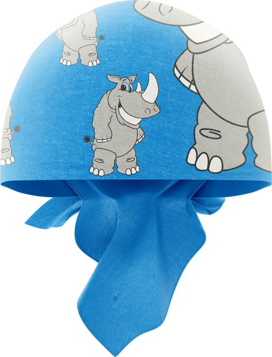 Racy Rhino Bandannas - madhats.com.au