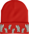 Racy Rhino Beanie - madhats.com.au