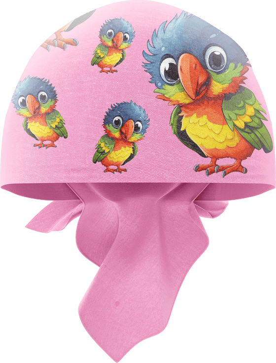 Rainbow Lorikeet Bandannas - madhats.com.au