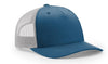 Richardson 5 Panel Trucker Twill Mesh Snapback - madhats.com.au