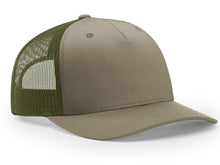  Richardson 5 Panel Trucker Twill Mesh Snapback - madhats.com.au