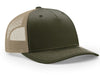 Richardson 5 Panel Trucker Twill Mesh Snapback - madhats.com.au