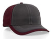 Richardson 6-Panel Charcoal Color Block - madhats.com.au