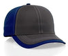 Richardson 6-Panel Charcoal Color Block - madhats.com.au