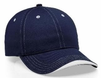 Richardson Contrast Wave Visor 6 Panel - madhats.com.au