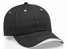  Richardson Contrast Wave Visor 6 Panel - madhats.com.au