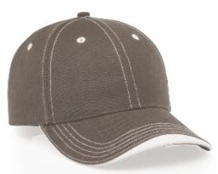 Richardson Contrast Wave Visor 6 Panel - madhats.com.au