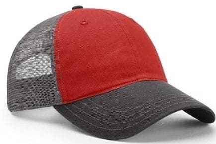 Richardson Tri-Colored Garment Washed Trucker Mesh - madhats.com.au