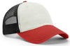 Richardson Tri-Colored Garment Washed Trucker Mesh - madhats.com.au