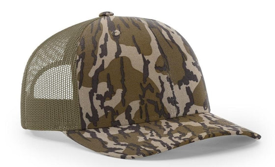 Richardson Trucker Camo Pattern Twill Trucker Mesh - madhats.com.au