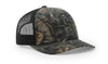 Richardson Trucker Camo Pattern Twill Trucker Mesh - madhats.com.au