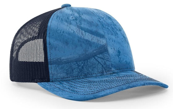 Richardson Trucker Camo Pattern Twill Trucker Mesh - madhats.com.au