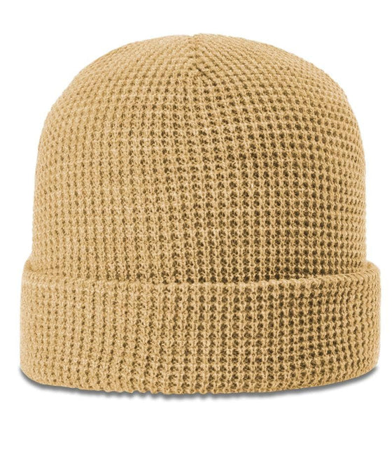 Richardson Waffle Knit Beanie W/Cuff - madhats.com.au