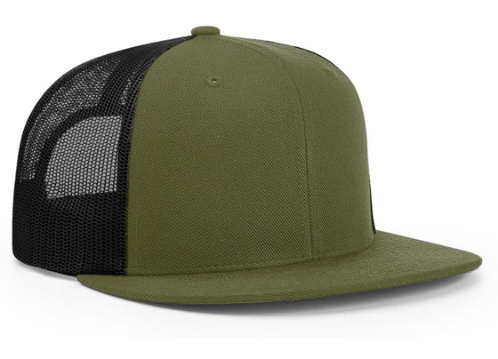 Richardson Wool Trucker Mesh Snapback - madhats.com.au