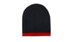 Roll Down Two Tone Acrylic Beanie - Toque - madhats.com.au