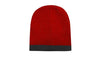 Roll Down Two Tone Acrylic Beanie - Toque - madhats.com.au