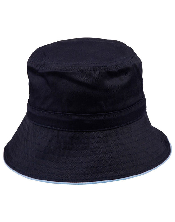 Sandwich Bucket Hat With Toggle - madhats.com.au