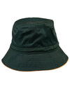 Sandwich Bucket Hat With Toggle - madhats.com.au