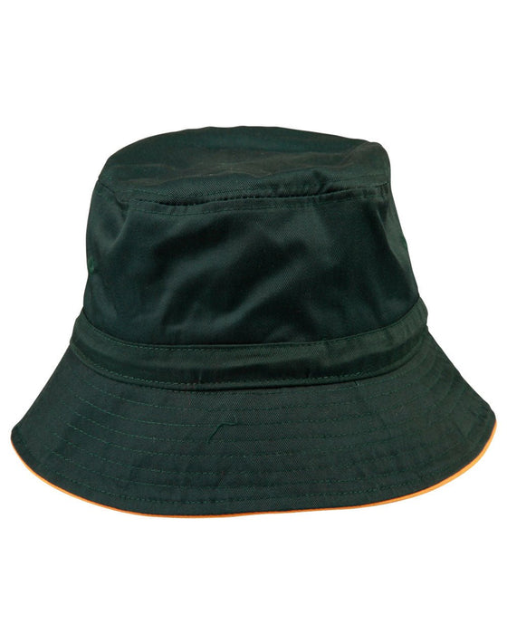 Sandwich Bucket Hat With Toggle - madhats.com.au