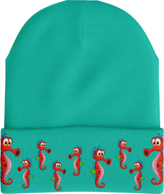 Sassy Seahorse Beanie - madhats.com.au