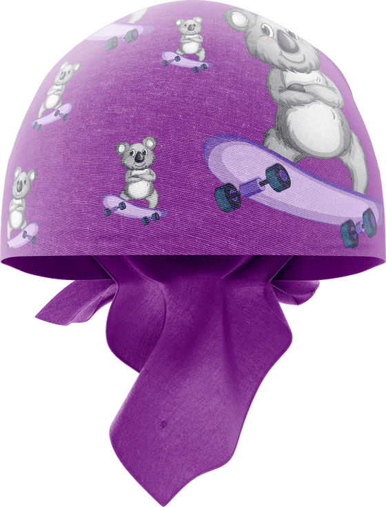 Skater Koala Bandannas - madhats.com.au