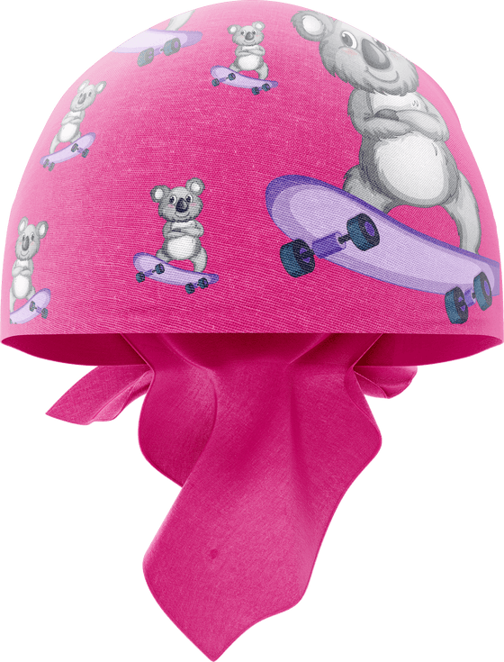 Skater Koala Bandannas - madhats.com.au