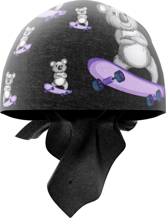 Skater Koala Bandannas - madhats.com.au