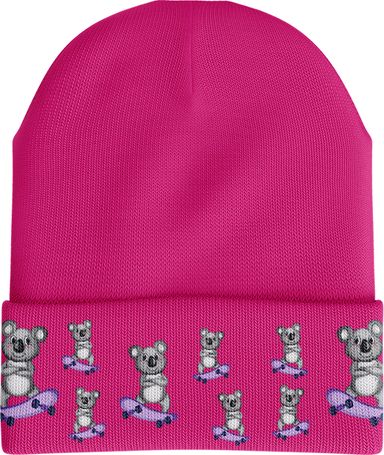 Skater Koala Beanie - madhats.com.au