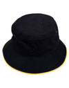 soft washed sandwich bucket hat - madhats.com.au