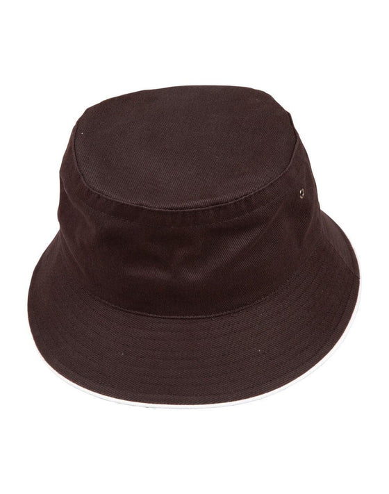 soft washed sandwich bucket hat - madhats.com.au