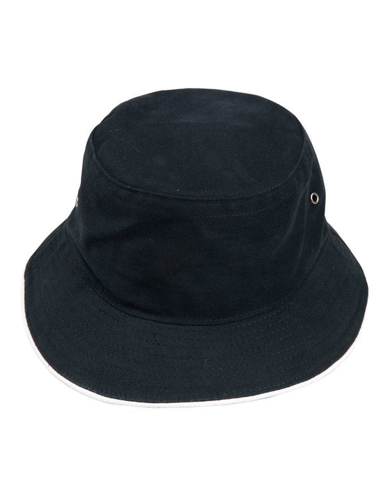 soft washed sandwich bucket hat - madhats.com.au