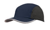 Sports Ripstop with Bee Hive Mesh and Towelling Sweatband - madhats.com.au