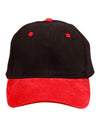 SUEDE PEAK CAP - madhats.com.au