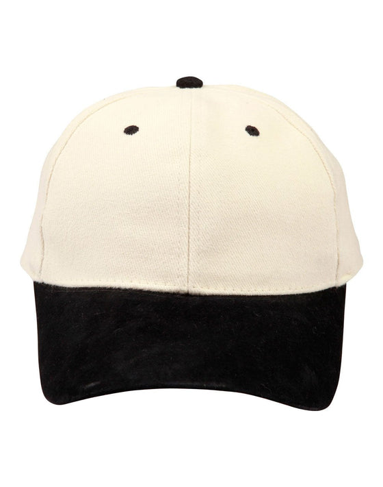 SUEDE PEAK CAP - madhats.com.au