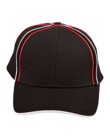  Tri-color pique mesh structured cap - madhats.com.au