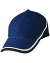 Tri-color sue heavy brushed cotton cap - madhats.com.au