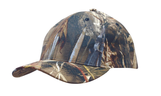 True Timber Camouflage 6 Panel Cap - madhats.com.au