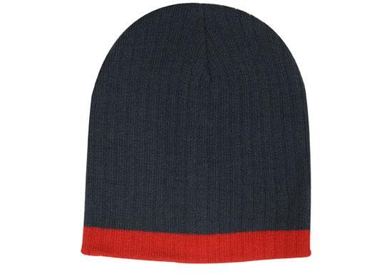 Two Tone Cable Knit Beanie - Toque - madhats.com.au