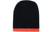 Two Tone Cable Knit Beanie - Toque - madhats.com.au