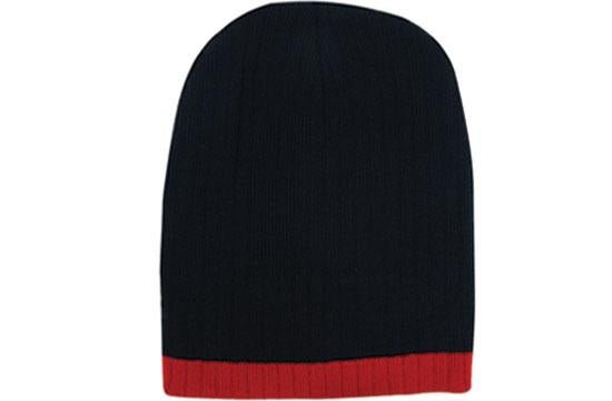 Two Tone Cable Knit Beanie - Toque - madhats.com.au