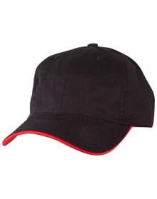  Underpeak Contrast Colour Cap - madhats.com.au