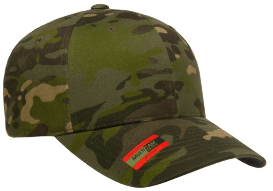 Yupoong Flexfit Multicam Camo 6 Panel Cap - madhats.com.au