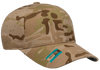 Yupoong Flexfit Multicam Camo 6 Panel Cap - madhats.com.au