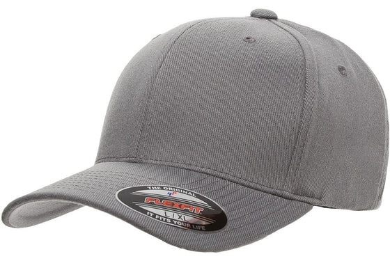 Yupoong Flexfit Wool Mid Profile Cap - madhats.com.au